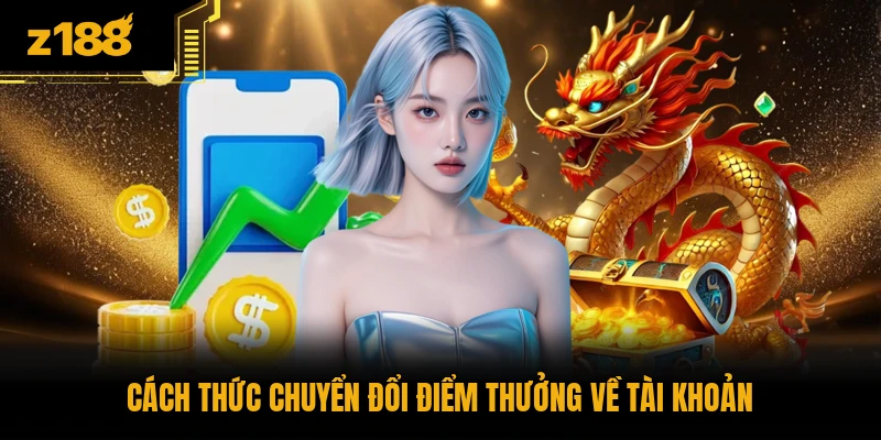 Cách thức chuyển đổi điểm thưởng về tài khoản