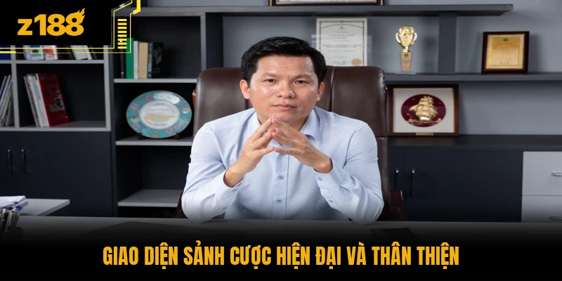 Giao diện sảnh cược hiện đại và thân thiện