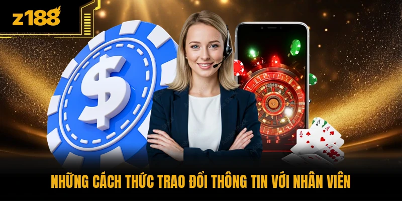 Những cách thức trao đổi thông tin với nhân viên